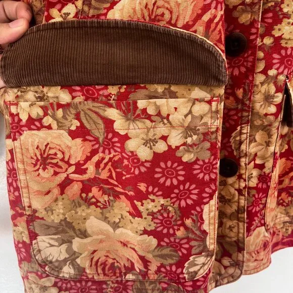 L.L. Bean Vintage Anorak Chore Jacket Petite XL - Picture 8 of 15